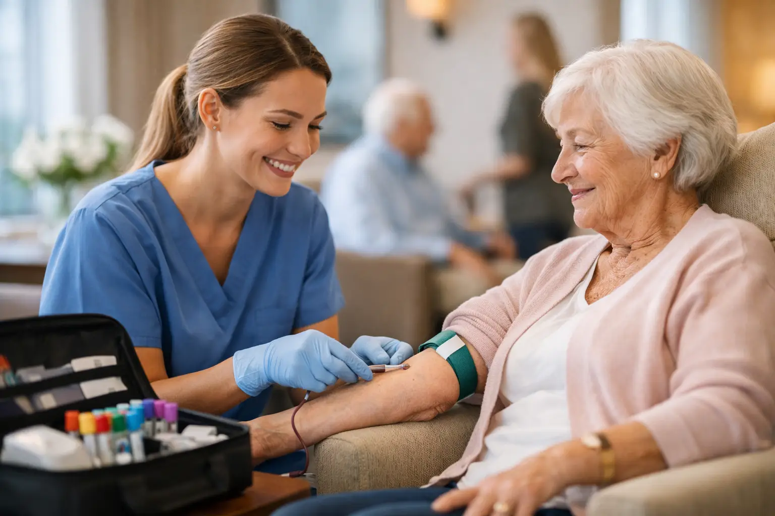 Assisted Living Phlebotomy Services That Come to You