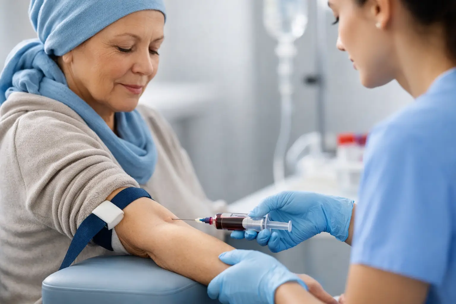 Blood Draw for Immunocompromised Patients