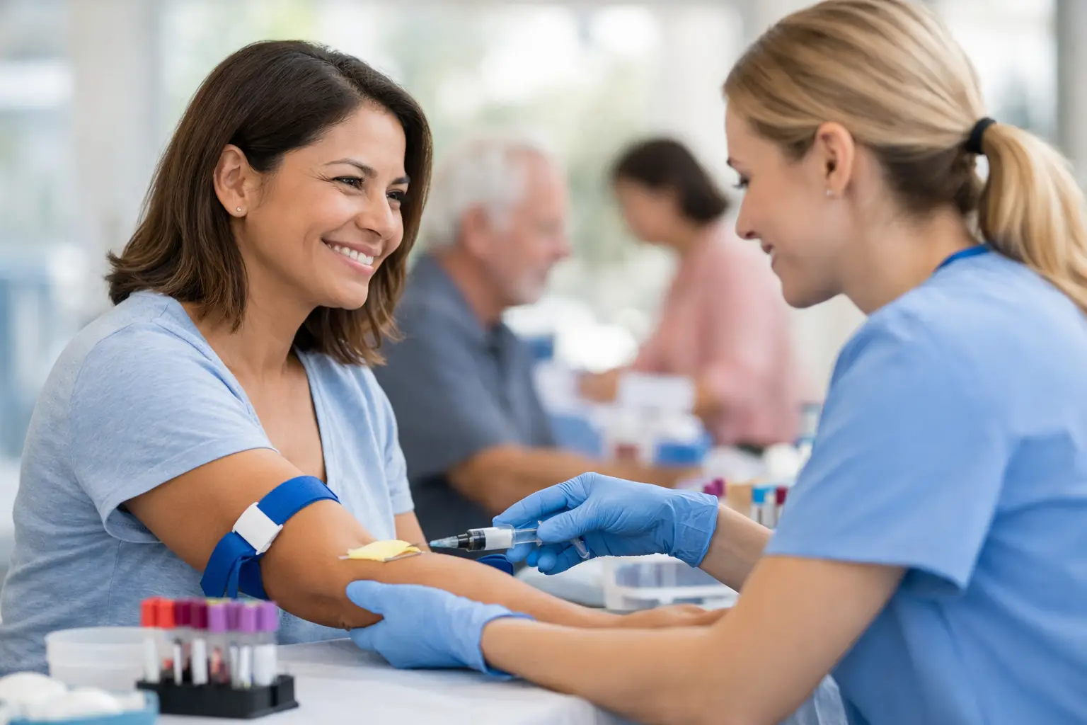 Health Fair Blood Draw Care Made Personal
