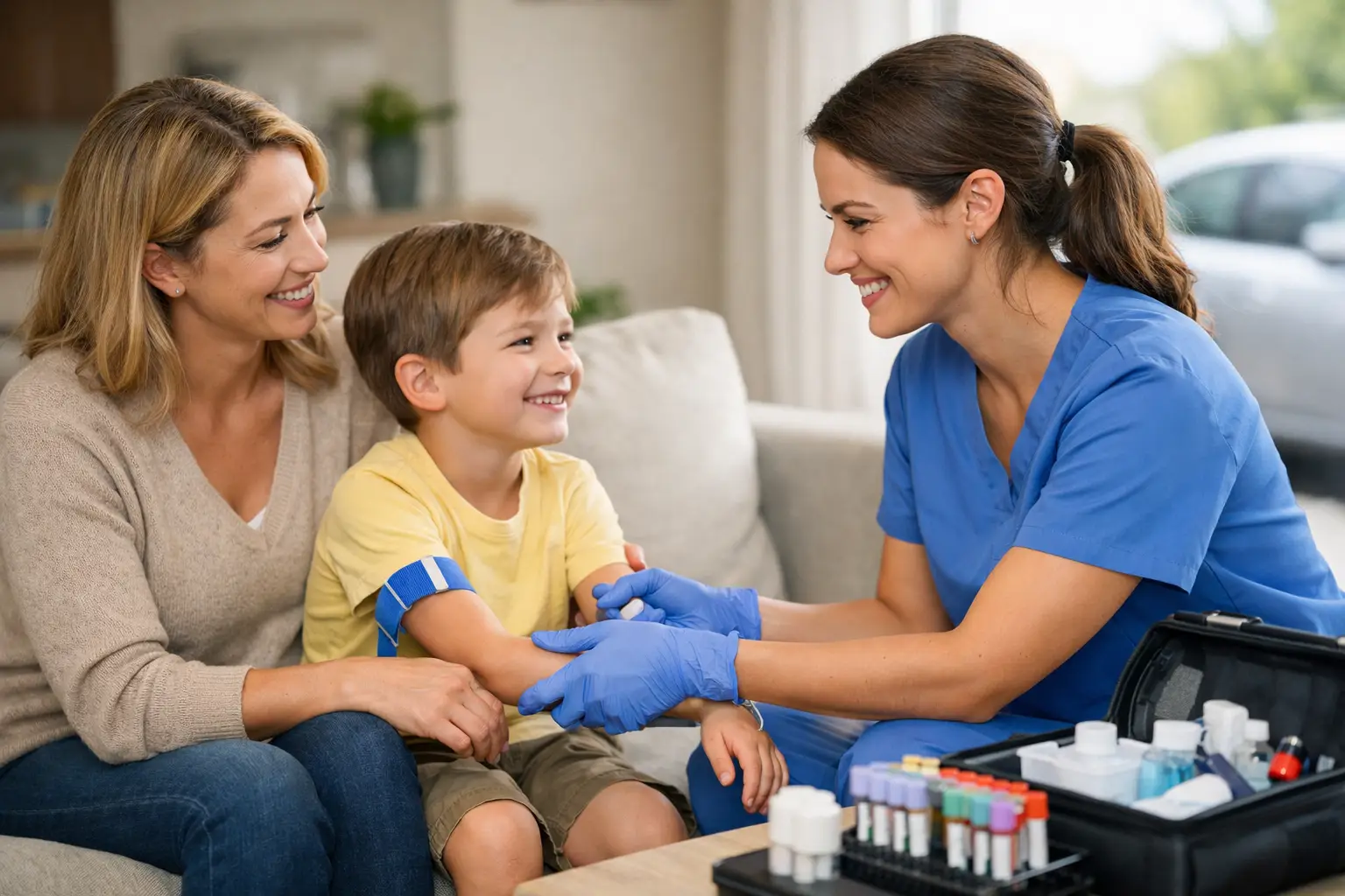 Pediatric Mobile Phlebotomy Without Lab Stress