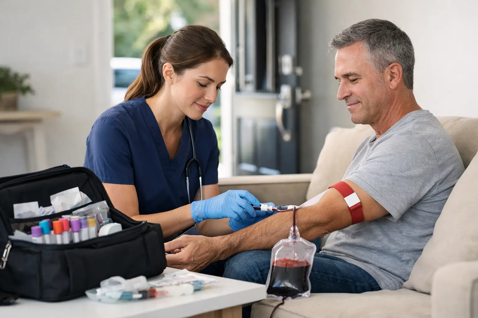 Therapeutic Phlebotomy Service at Your Door