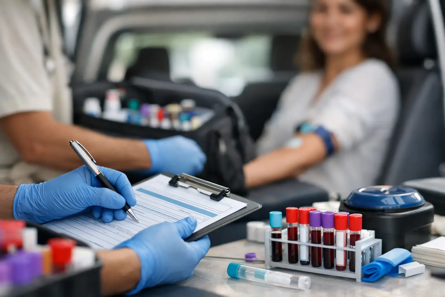 Laboratory Requisition Guide for Mobile Blood Draws