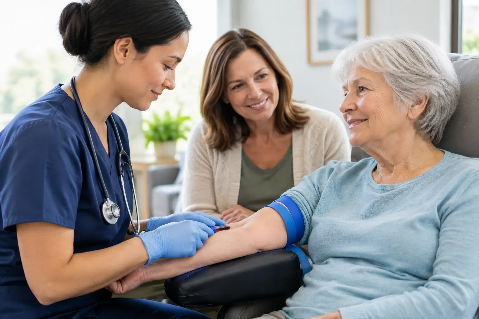 Assisted Living Blood Draw Guide for Families